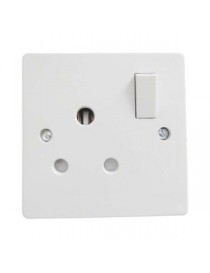 ELEC SOCKET DBL ROUND 15A