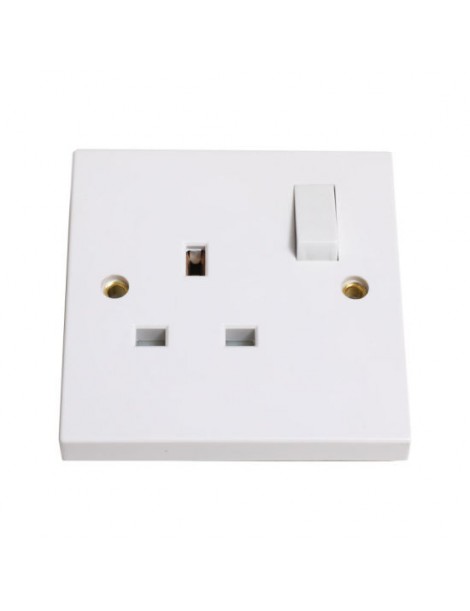 ELEC SOCKET DBL ROUND 15A