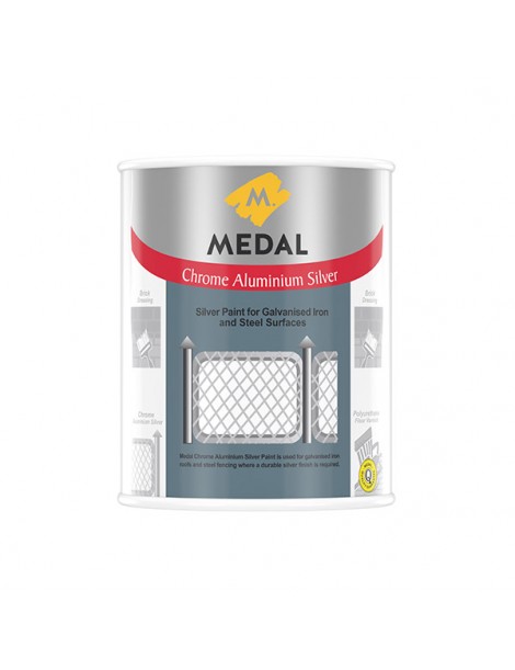 PAINT GLOSS MEDAL 1L  ALU/SILVER