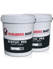PAINT ACRYLIC PVA BUILDERS MART 20L PEACH