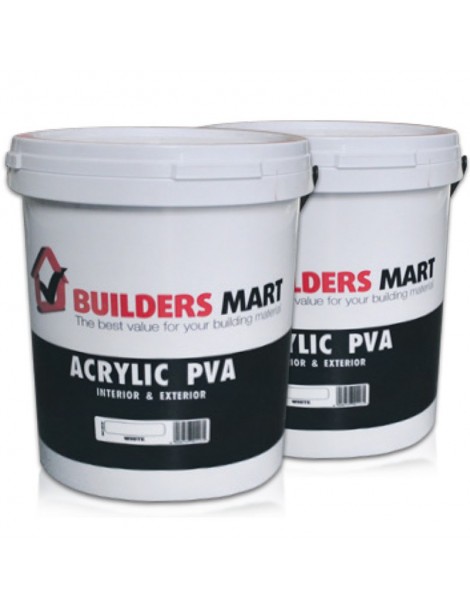 PAINT ACRYLIC PVA BUILDERS MART 20L PEACH
