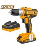 INGCO CDLI20021 LION DRILL-KEYLESS+1BATT+1FST CHRG