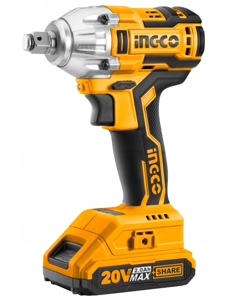 INGCO CIWLI2001 LION IMPACT WREN+2BATT+1FST+3ACC