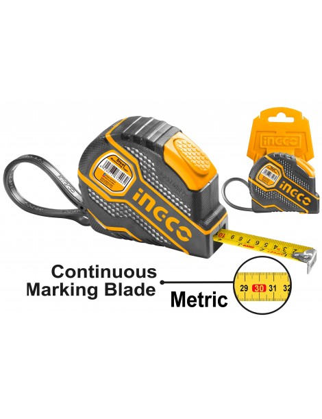 INGCO HSMT0803.1 Stl measure tape 3mx16mm RUB
