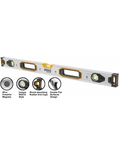 INGCO HSL38100M SPIRIT LEVEL WTH POWERFUL MAGNETS