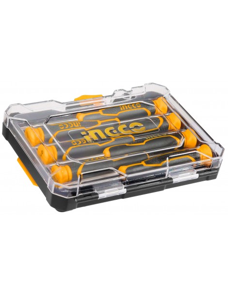 INGCO HKSD0718 7PIECE PRECISION S/DRIVER SET