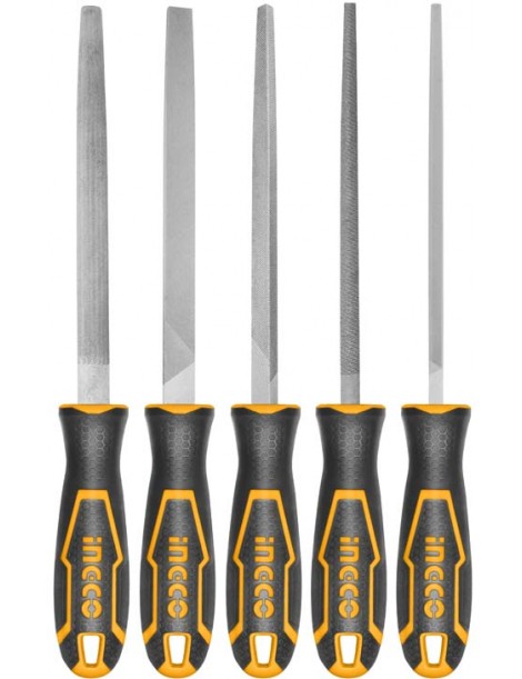 INGCO HKTFS0508 5PCS STEEL FILE SET