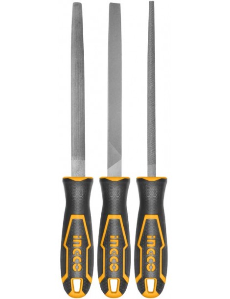 INGCO HKTFS1308 3PCS STEEL FILE SET